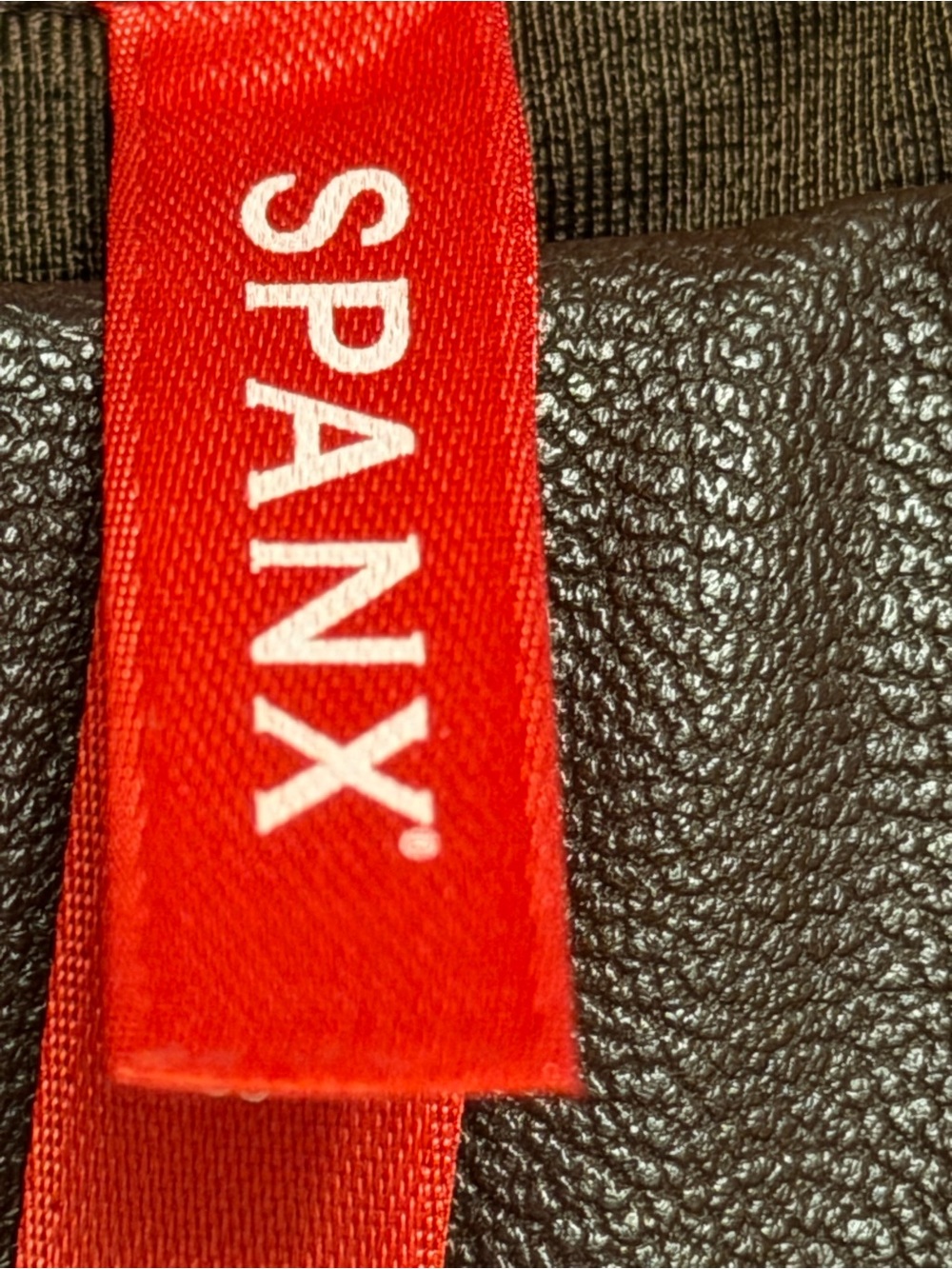 SPANX Men's Faux Leather Pants in Brown - Picture 9 of 11